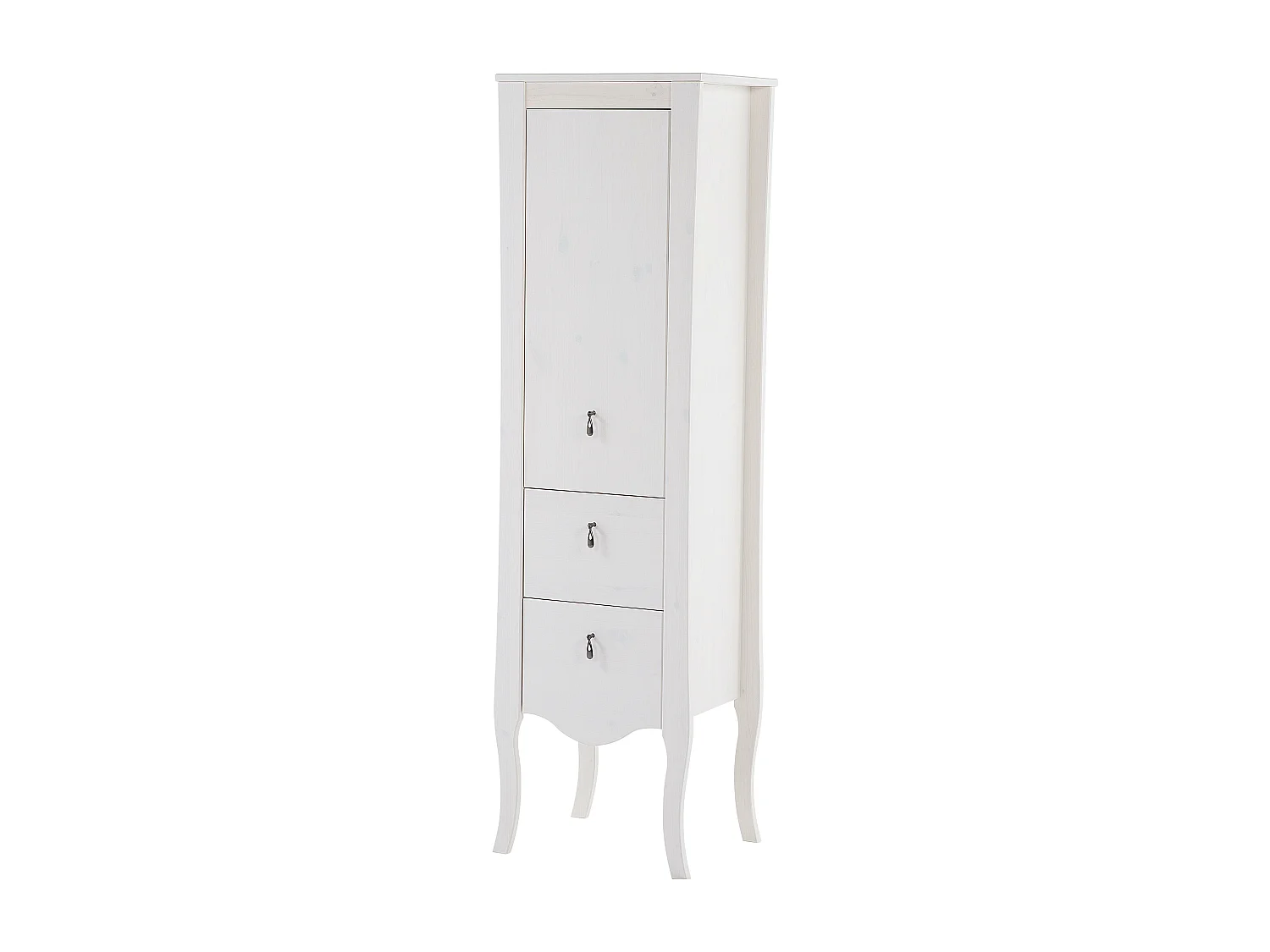Armadietto Alto ELISABETH HC45 1D2D 45x36x157 Bianco