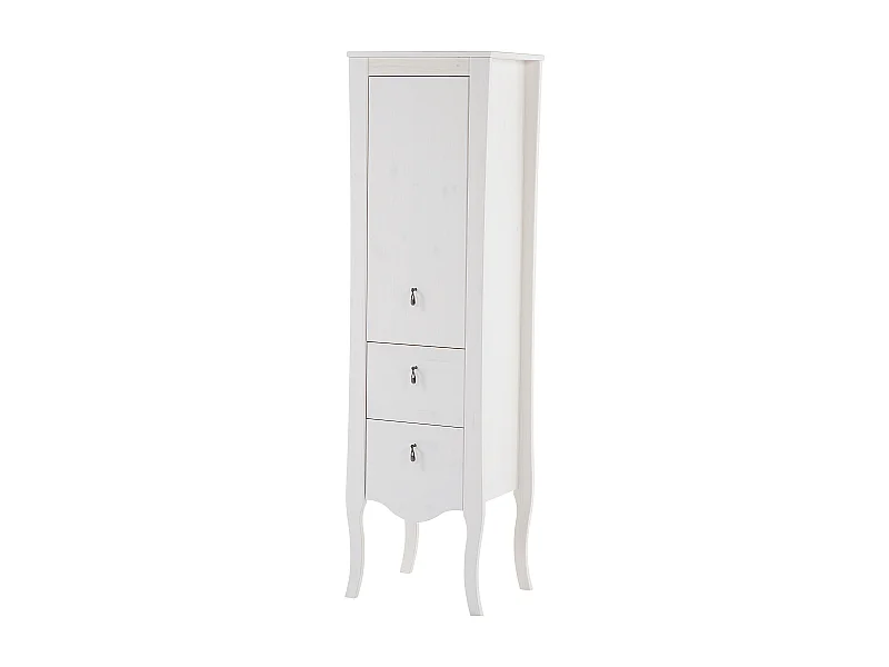 Armário Alto ELISABETH HC45 1D2D 45x36x157 Branco
