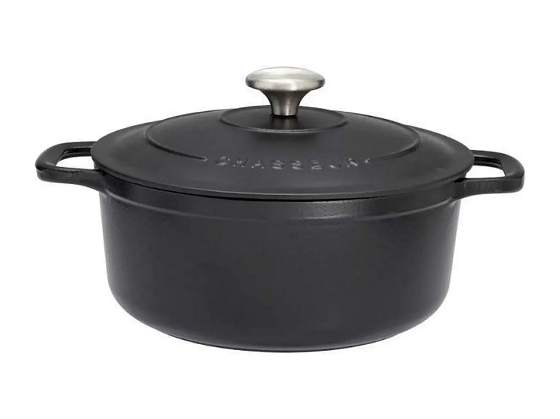 Cocotte ronde 18 cm noir