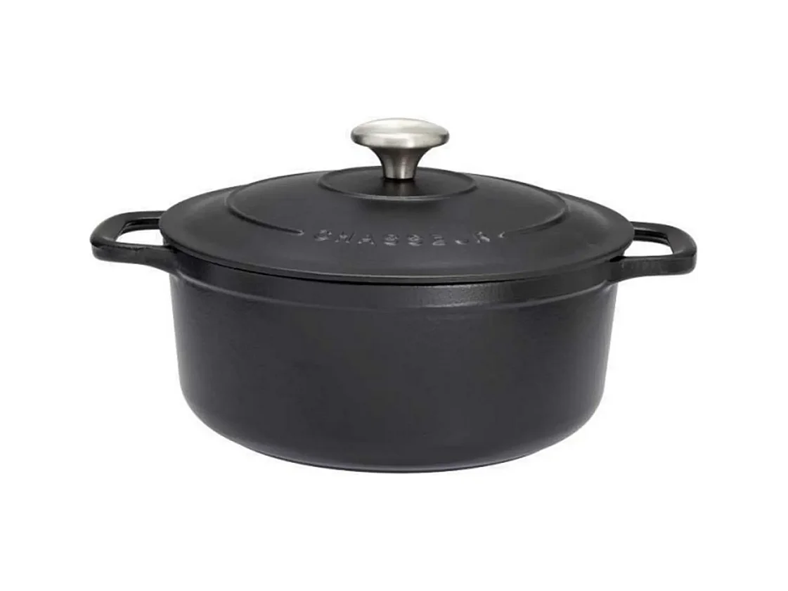 Cocotte ronde 18 cm noir