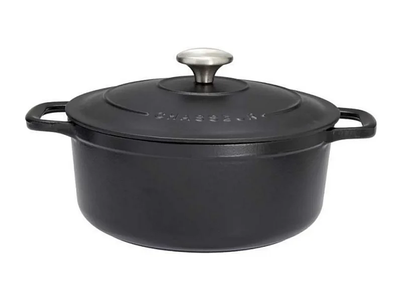 Cocotte ronde 18 cm noir