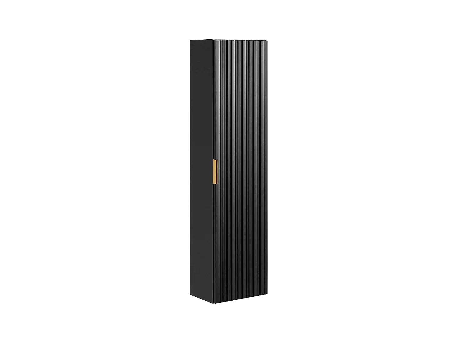 Armoire Haute ADEL HC35 1D 35x25x140 Noir