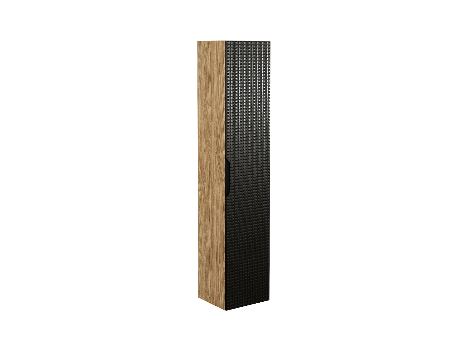 Armoire Haute LUXOR HC35 1D 35x33x170 Noir