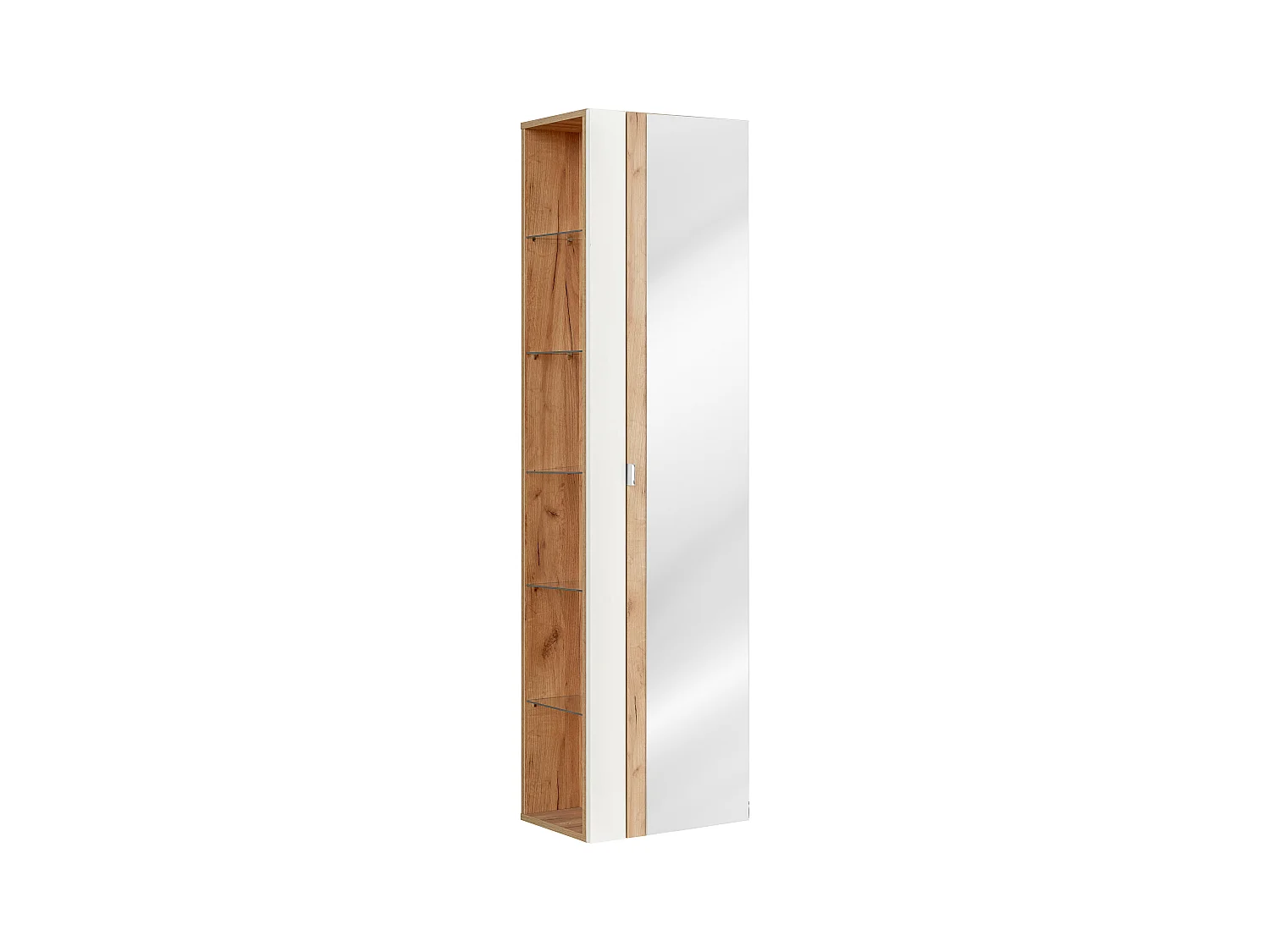 Hoge Kast CAPRI HC45 1D 45x33x170 Wit