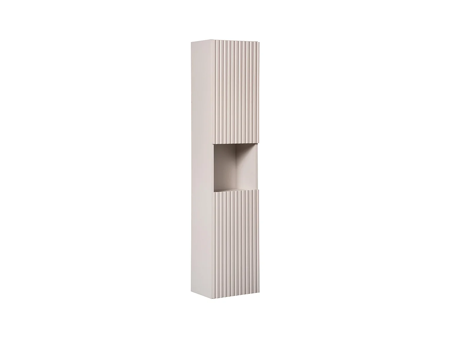 Hoge Kast NOVA HC30 2D 30x25x140 Beige