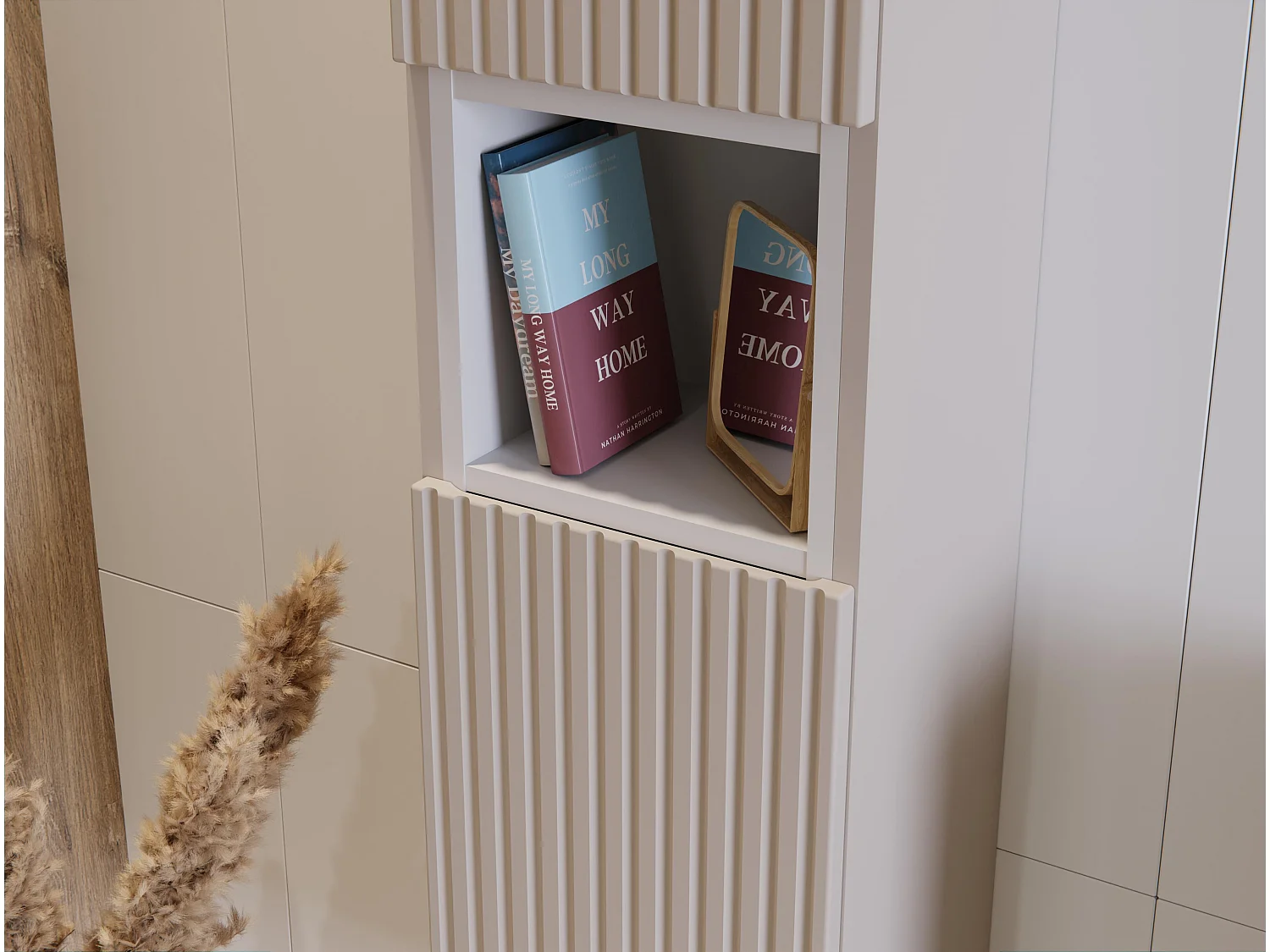 Armoire Haute NOVA HC30 2D 30x25x140 Clair naturel