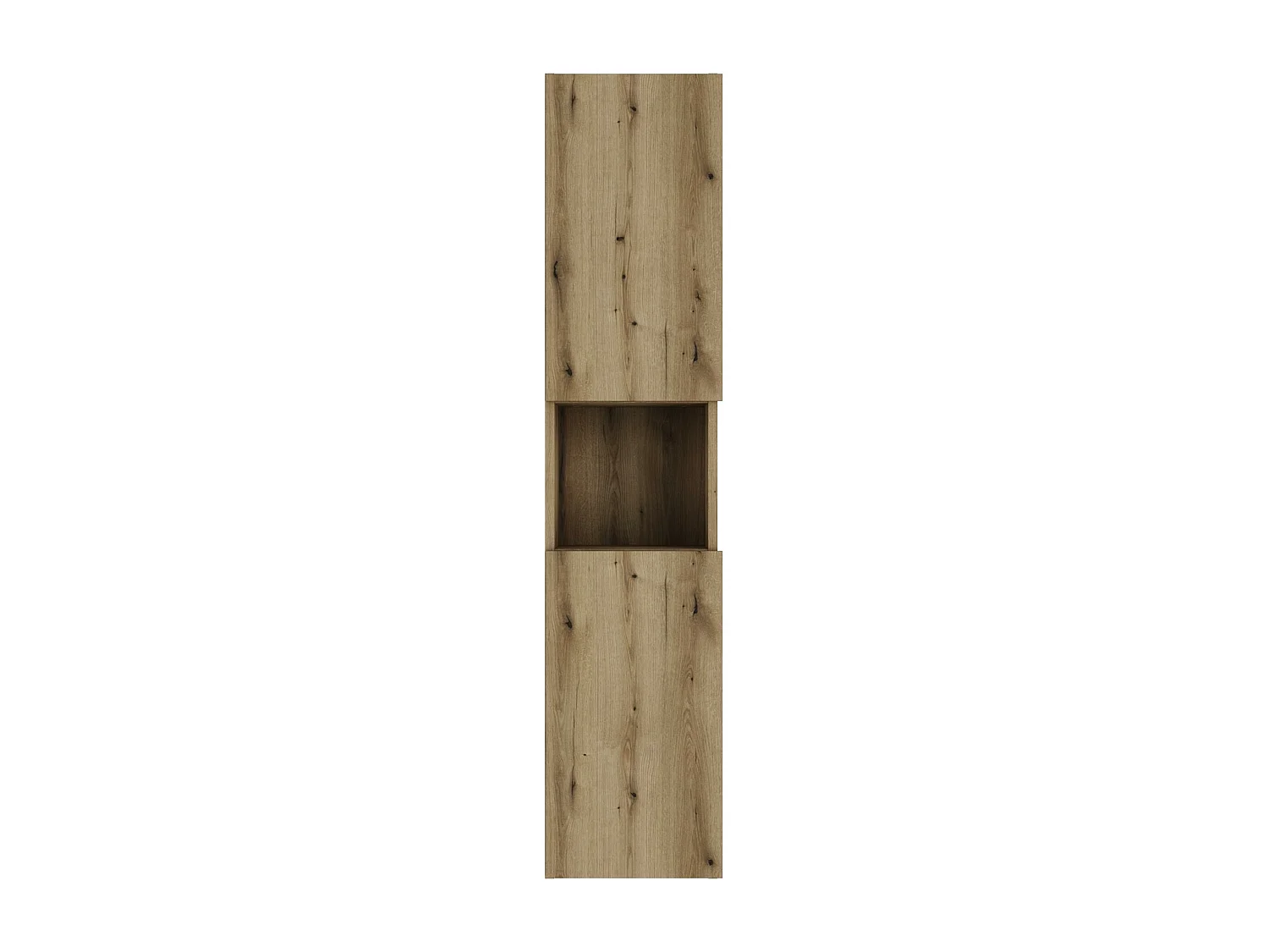 Armoire Haute NOVA HC30 2D 30x25x140 Clair naturel