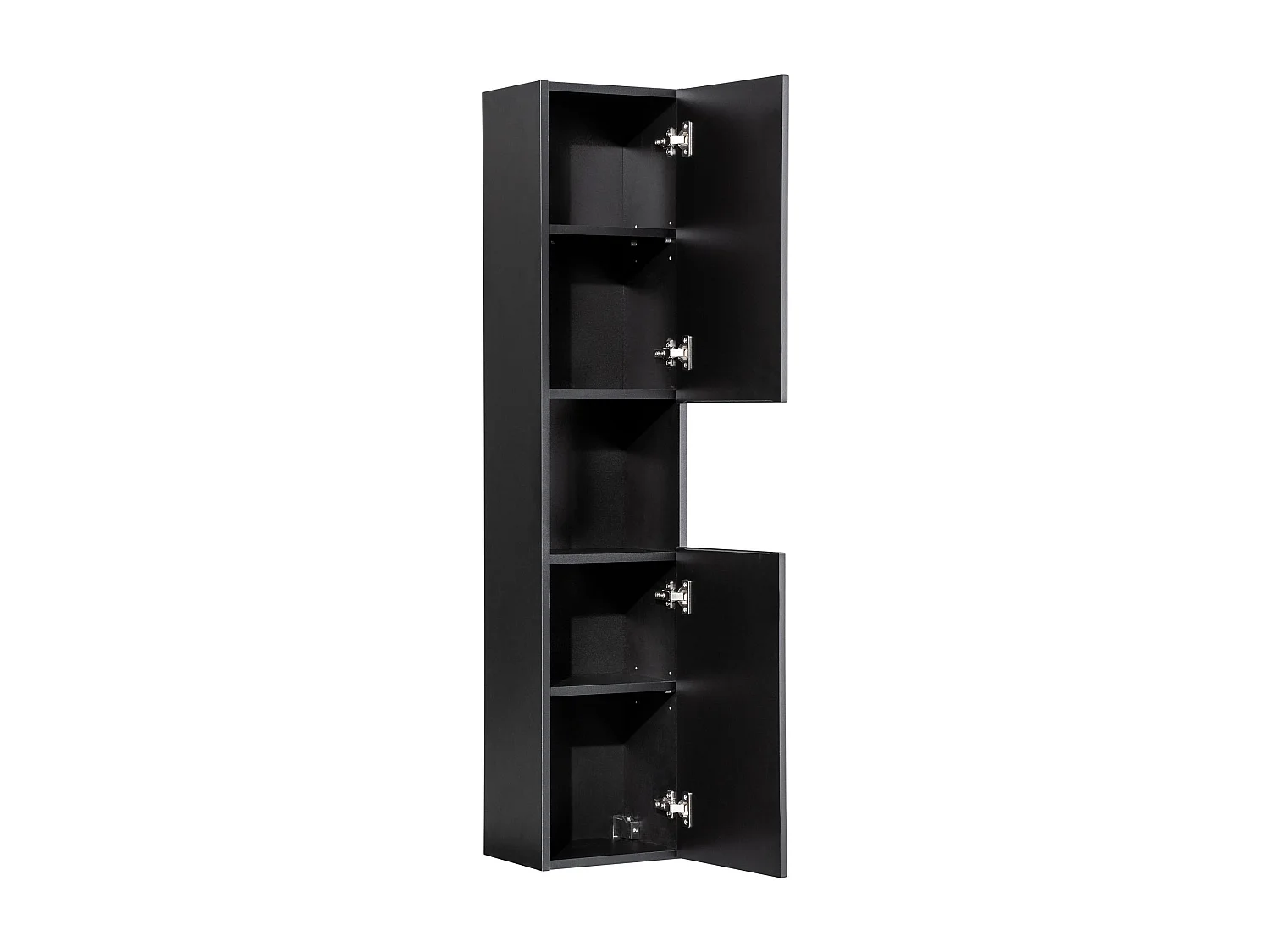 Armoire Haute NOVA HC30 2D 30x25x140 Noir