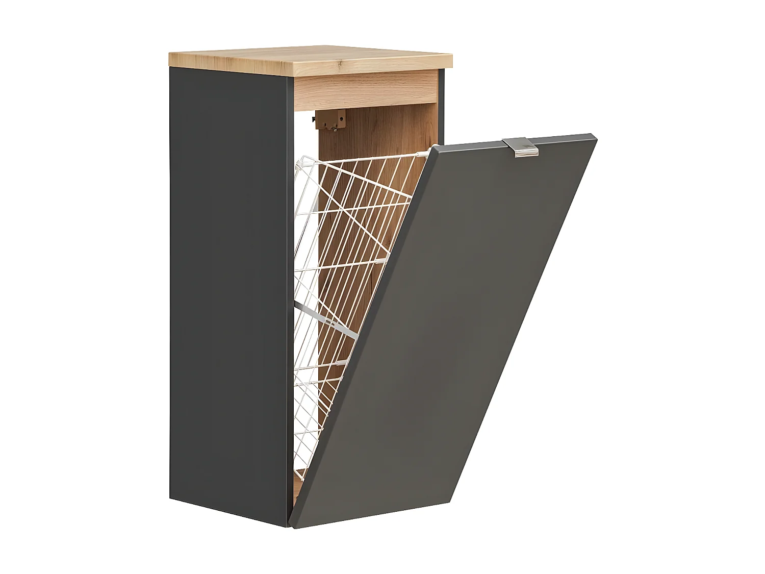 Zijkasten CAPRI SCAB35 1D 35x35x80 Zwart