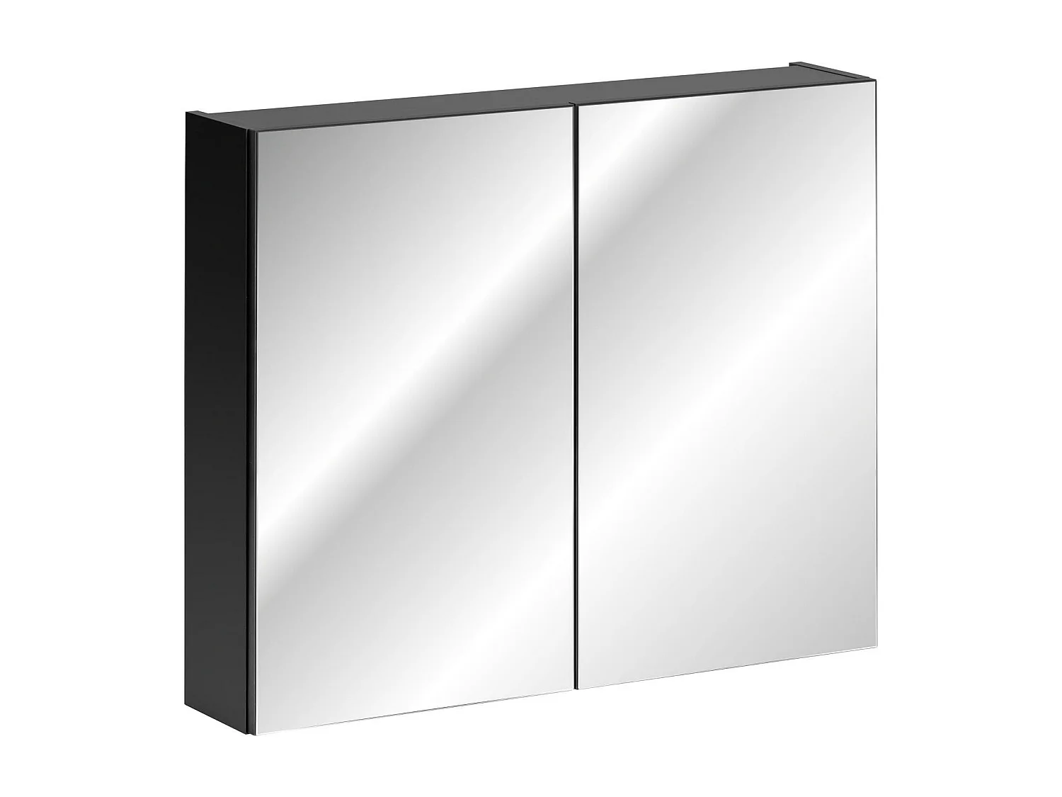 Armoires De Toilette SANTA FE MC80 2D 80x17x65 Noir