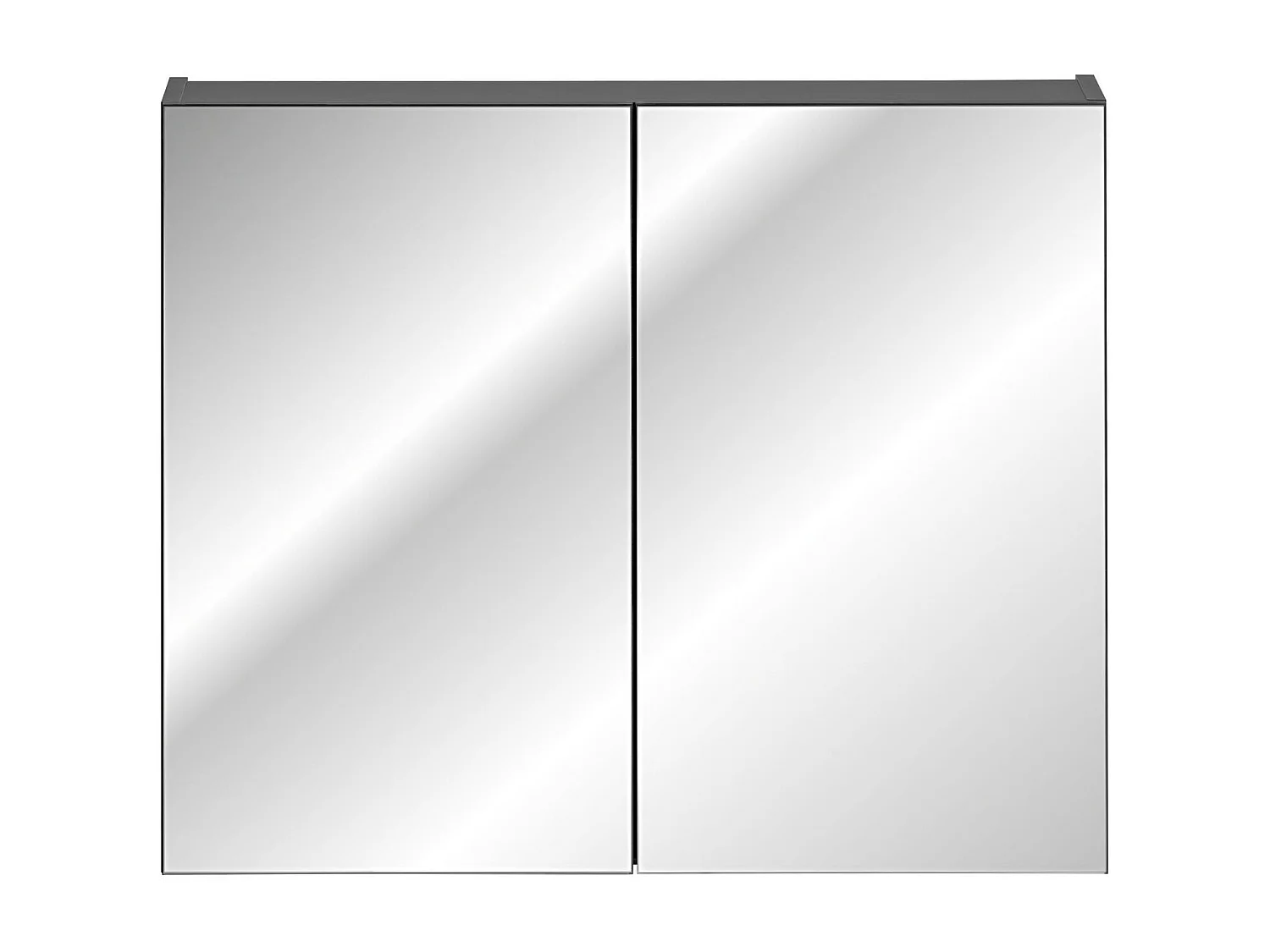 Armoires De Toilette SANTA FE MC80 2D 80x17x65 Noir