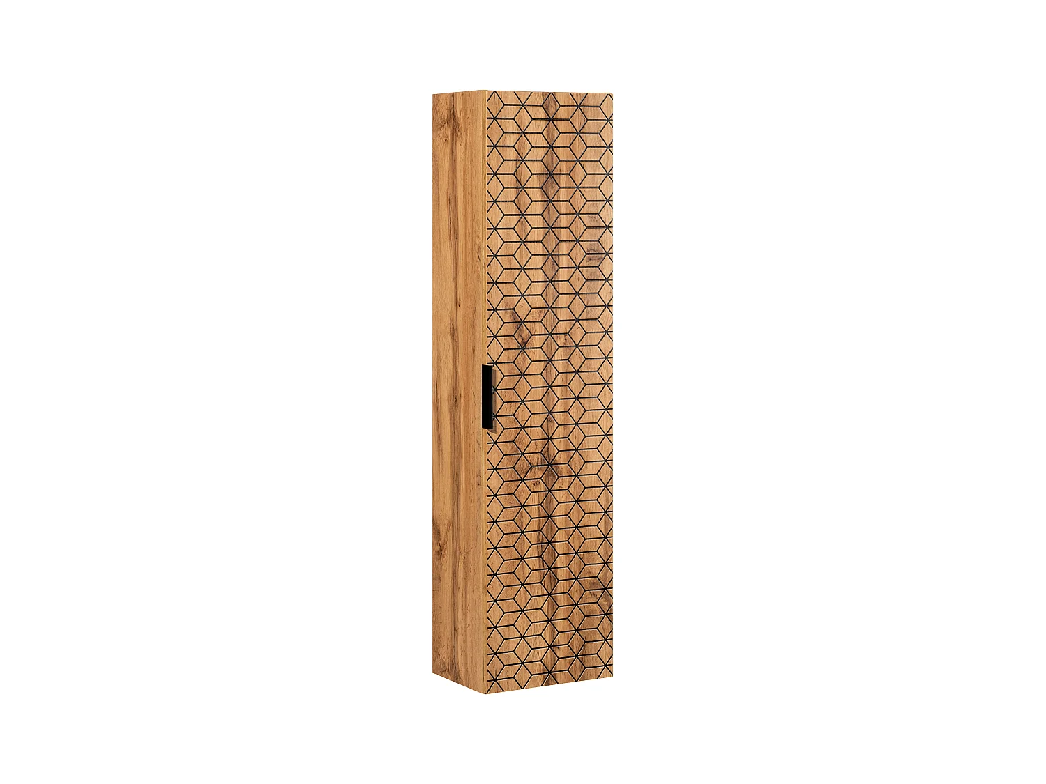 Hoge Kast DIAMOND HC35 1D 35x25x140 Beige