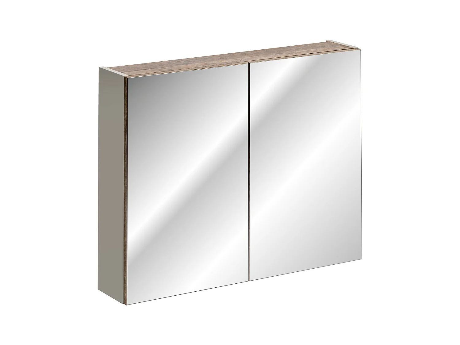 Spiegelkasten SANTA FE MC80 2D 80x17x65 Grijs