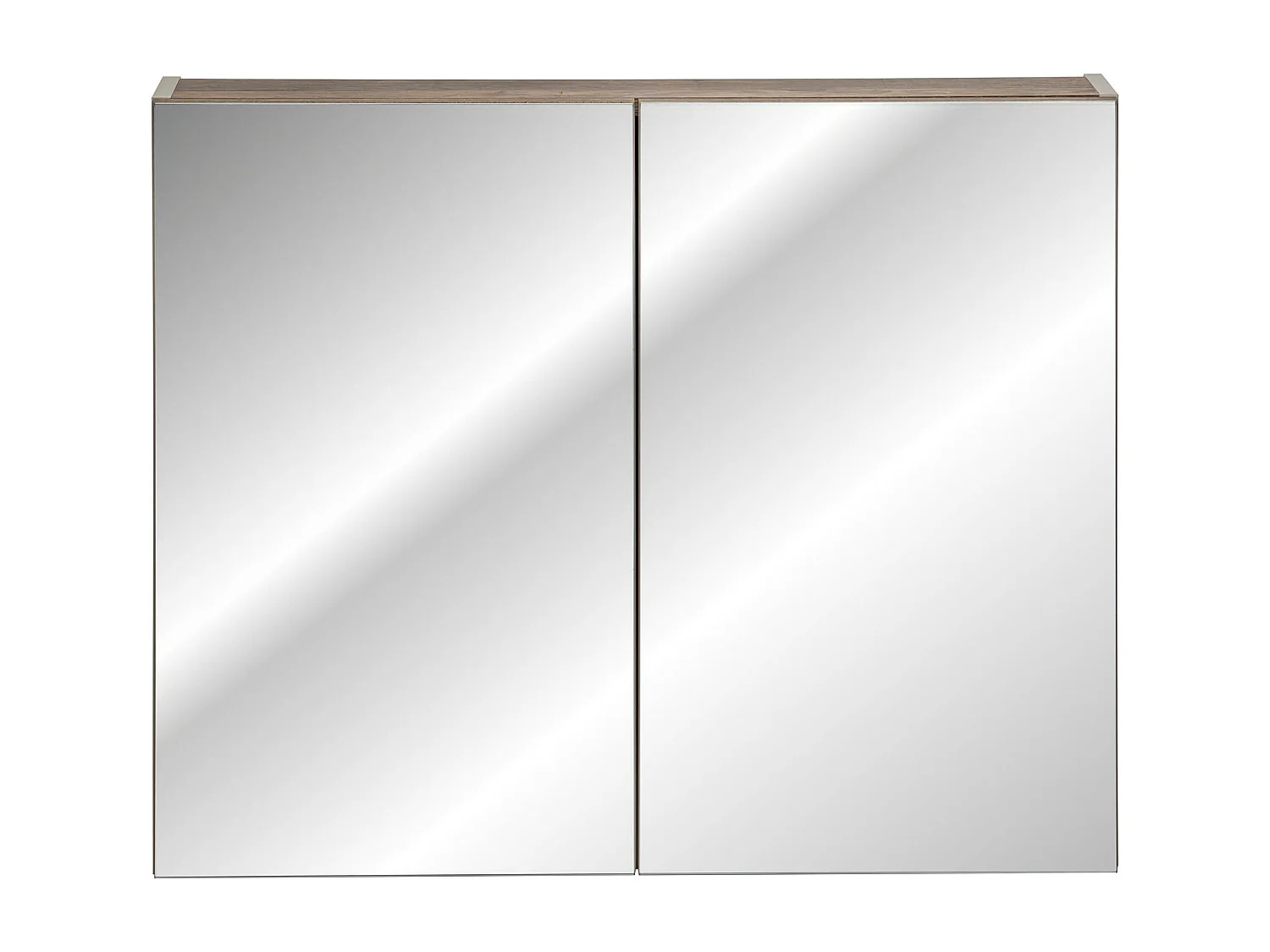 Armoires De Toilette SANTA FE MC80 2D 80x17x65 Gris