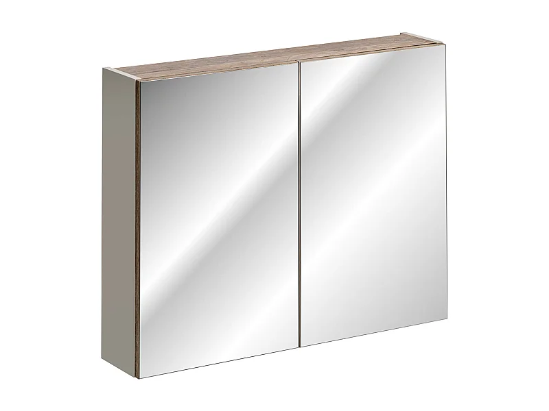 Armoires De Toilette SANTA FE MC80 2D 80x17x65 Gris