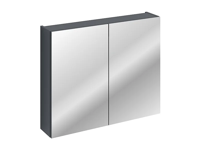 Armários Com Espelho SANTA FE MC80 2D 80x17x65 Azul