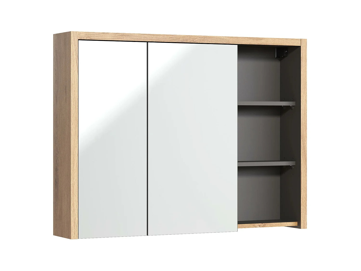 Spiegelkasten DEVON MC100 2D 100x18x75 Beige