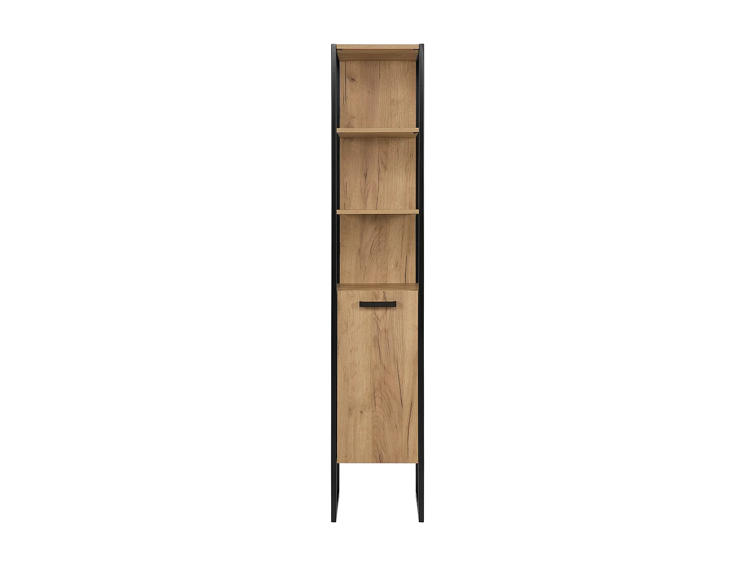Armoire Haute BROOKLIN HC35 1D 35x33x185 Clair naturel