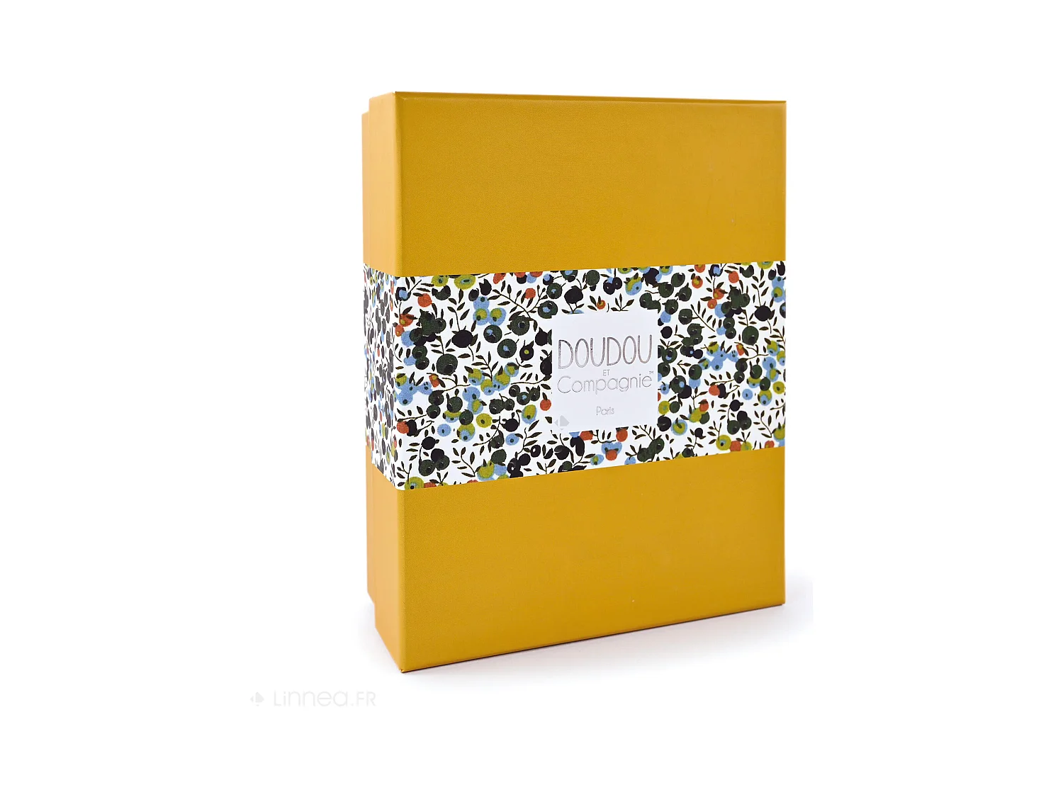 Doudou sucette 20 cm polyester BOH'AIME lion jaune multicolore