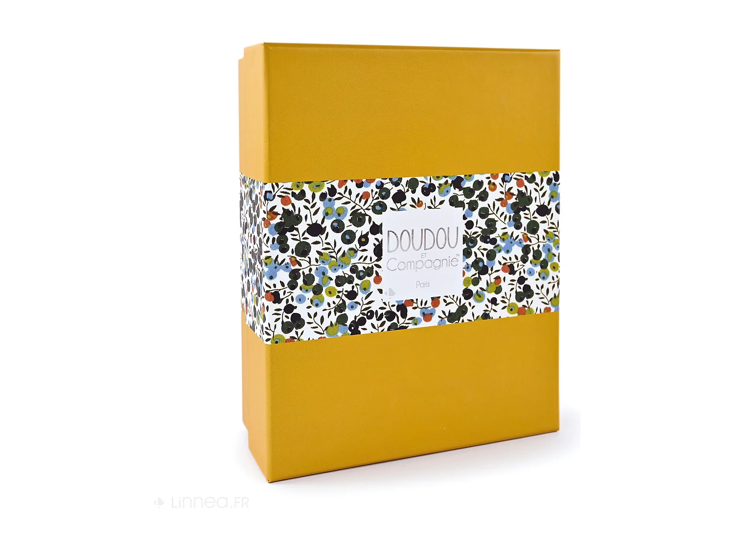 Doudou sucette 20 cm polyester BOH'AIME lion jaune multicolore