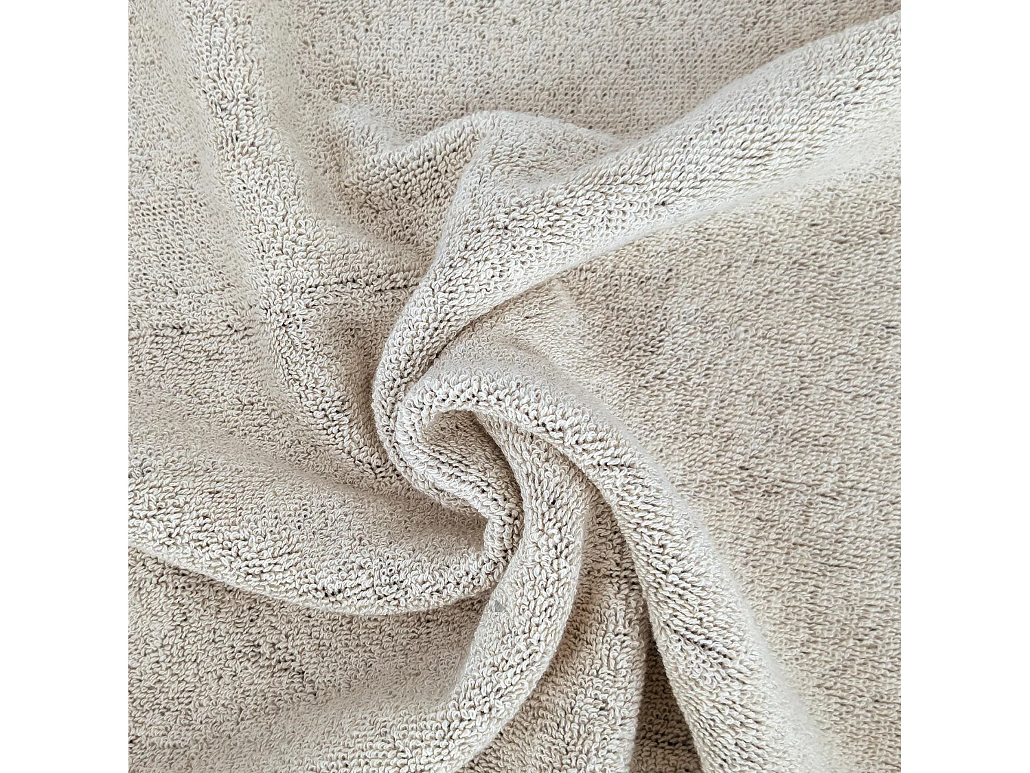 Drap de bain absorbant coton 100x150cm ZEBRA bordure beige