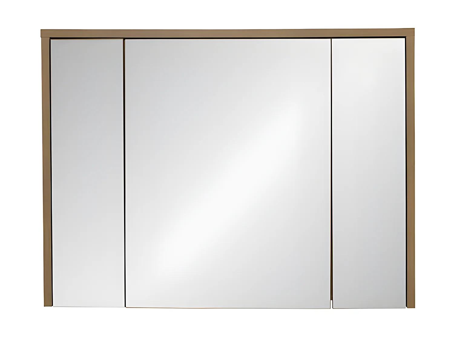 Armoires De Toilette HAMPTON MC100 3D 100x16x75 Clair naturel