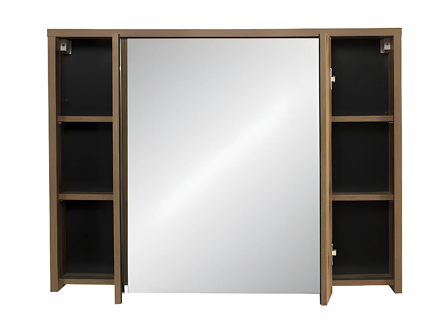 Armoires De Toilette HAMPTON MC100 3D 100x16x75 Clair naturel