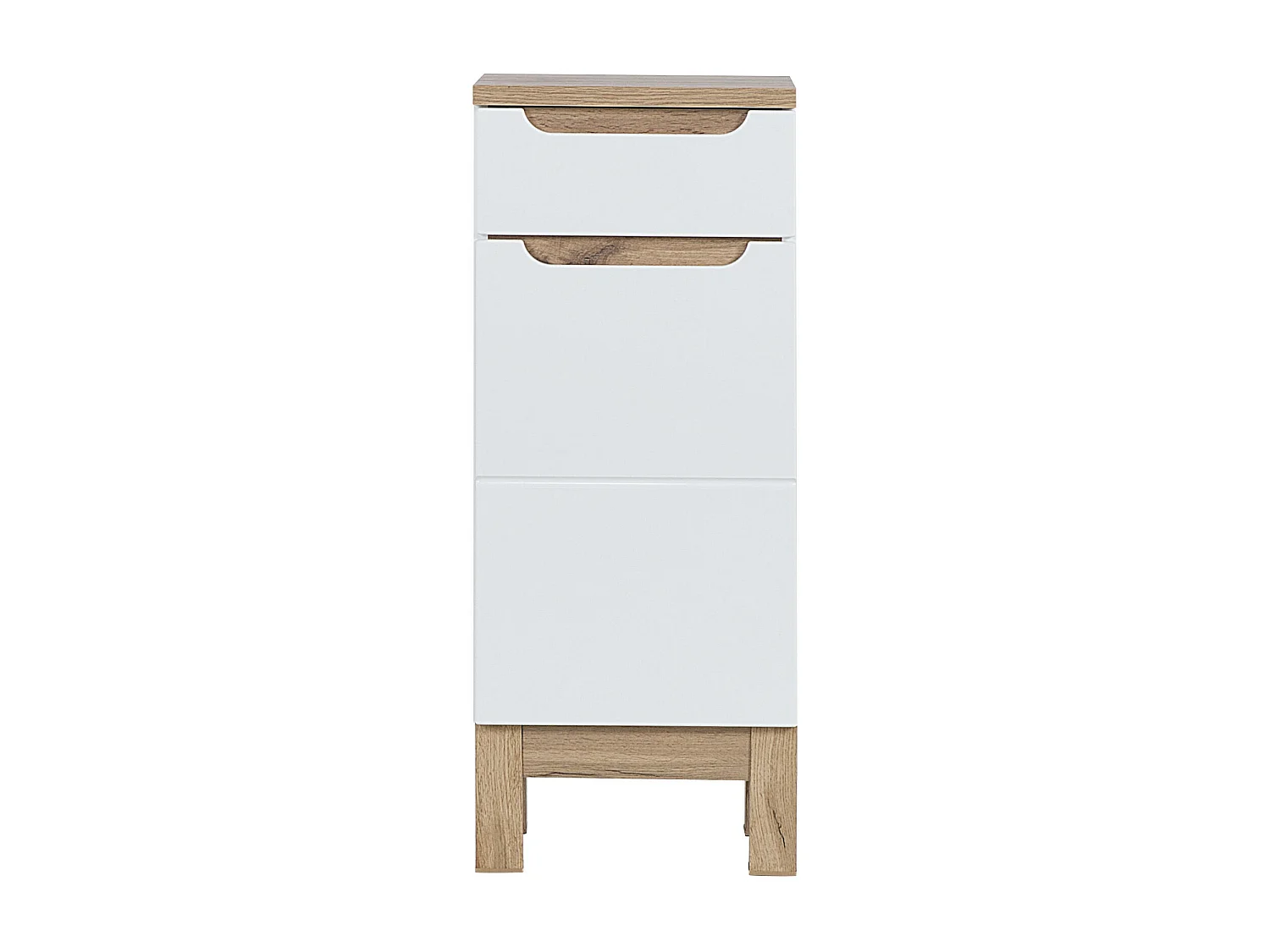 Armoires Latérales BALI SCAB35 1D1D 35x33x86 Blanc