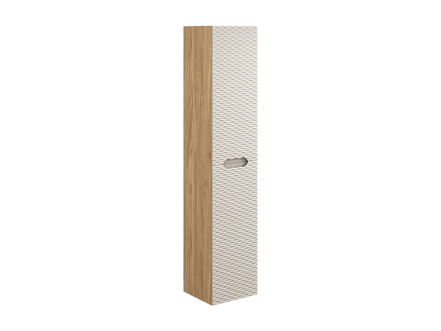 Armoire Haute OCEAN HC35 2D 35x33x170 Clair naturel