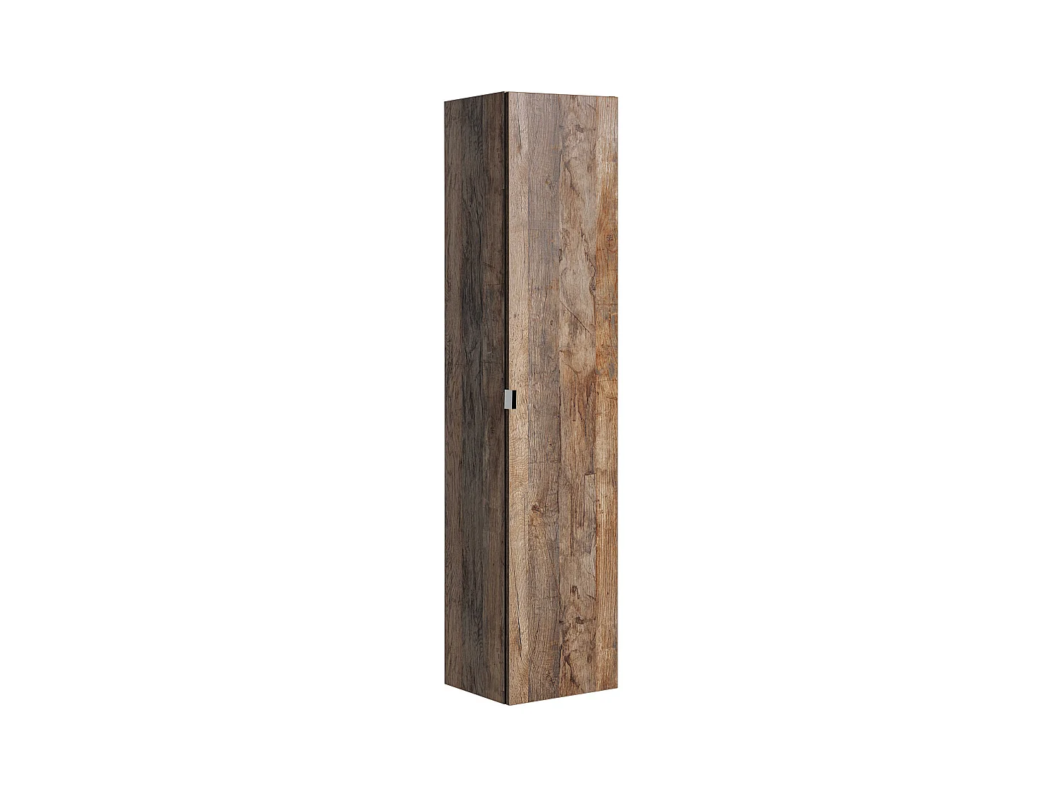 Armoire Haute SANTA FES HC35 1D2D 35x33x160 Marron