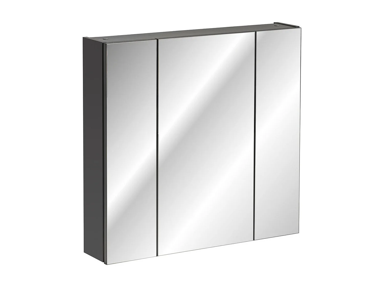 Armadi A Specchio MONAKO MC80 3D 80x16x75 Grigioscuro