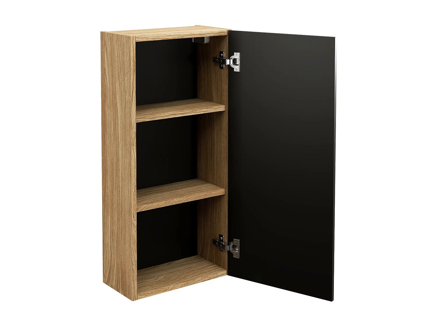 Armoires Latérales LUXOR SCAB35 1D 35x19x75 Noir