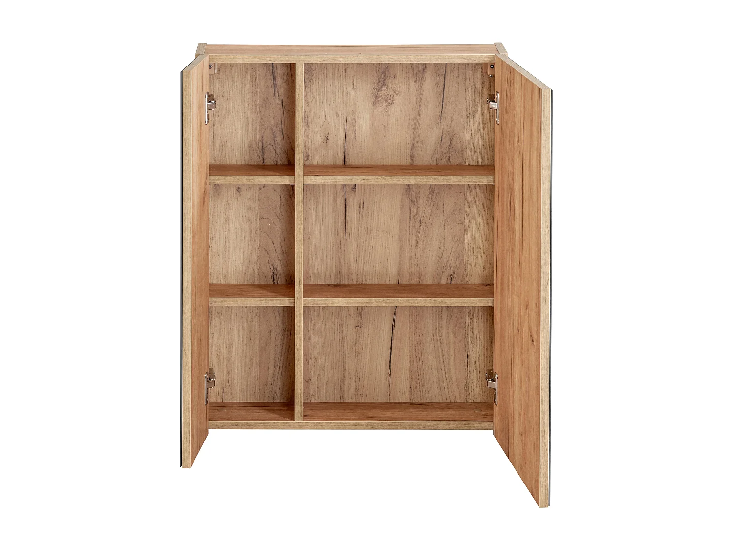 Armoires De Toilette CAPRI MC60 2D 60x16x75 Clair naturel