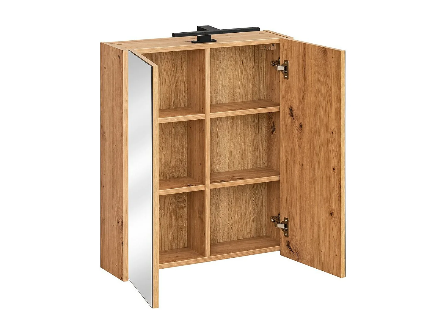 Armoires De Toilette MADERA MC60 2D 60x16x72 Clair naturel