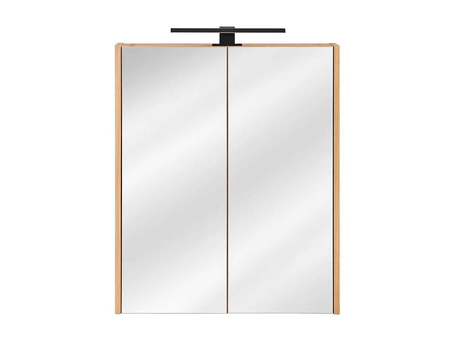 Armoires De Toilette MADERA MC60 2D 60x16x72 Clair naturel