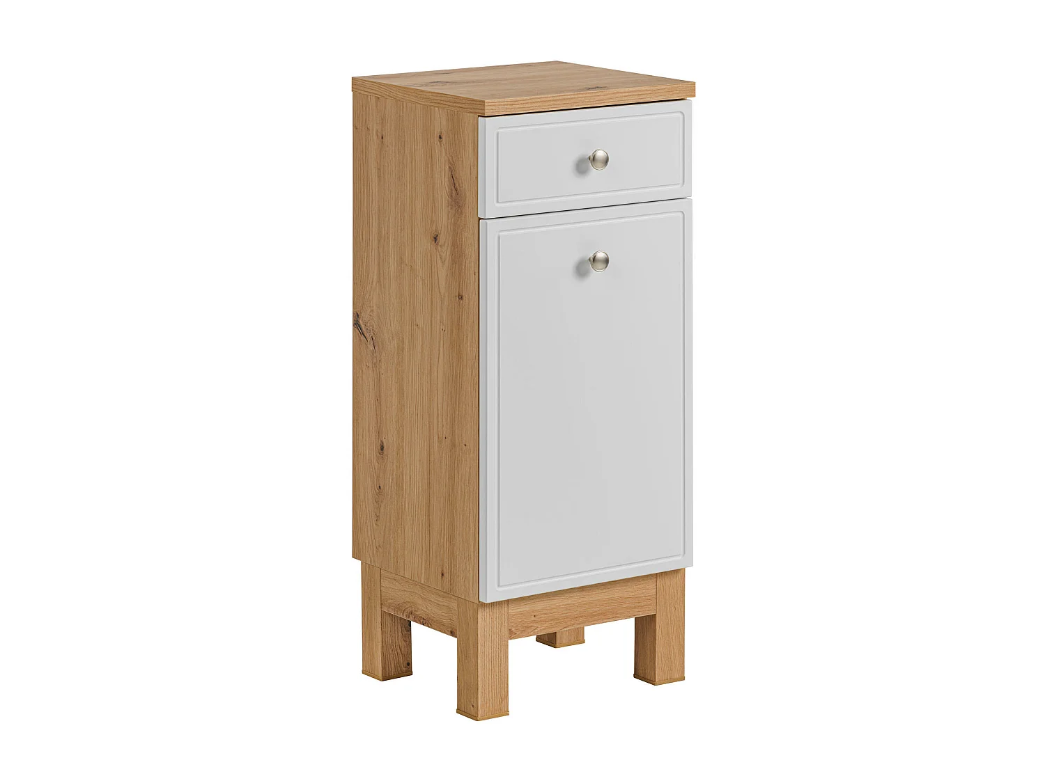 Armoires Latérales SAMOA SCAB35 1D1D 35x33x87 Blanc