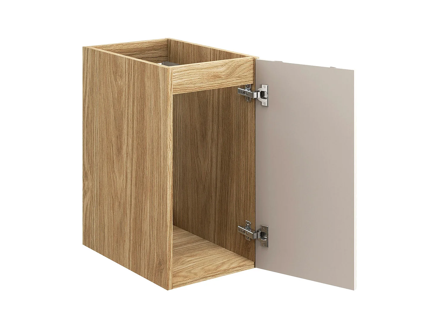 Armoires Latérales OCEAN SCAB30 1D 30x46x57 Clair naturel