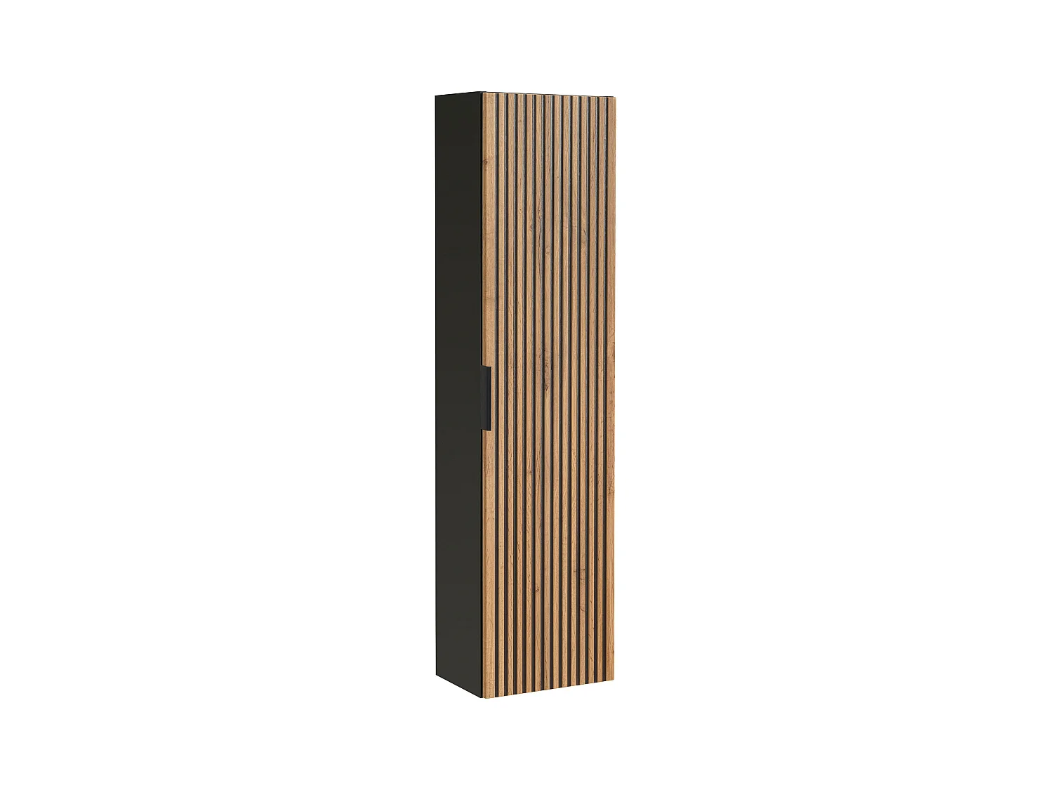 Armoire Haute XILO HC35 1D 35x25x140 Grisfoncé