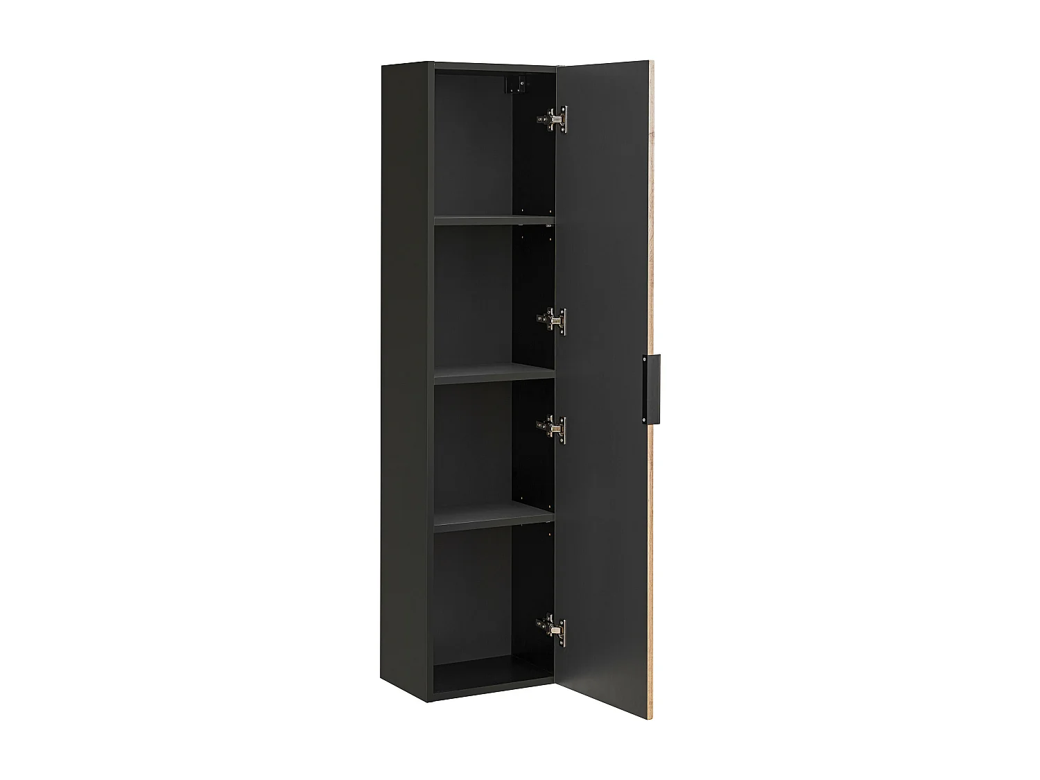 Armoire Haute XILO HC35 1D 35x25x140 Grisfoncé