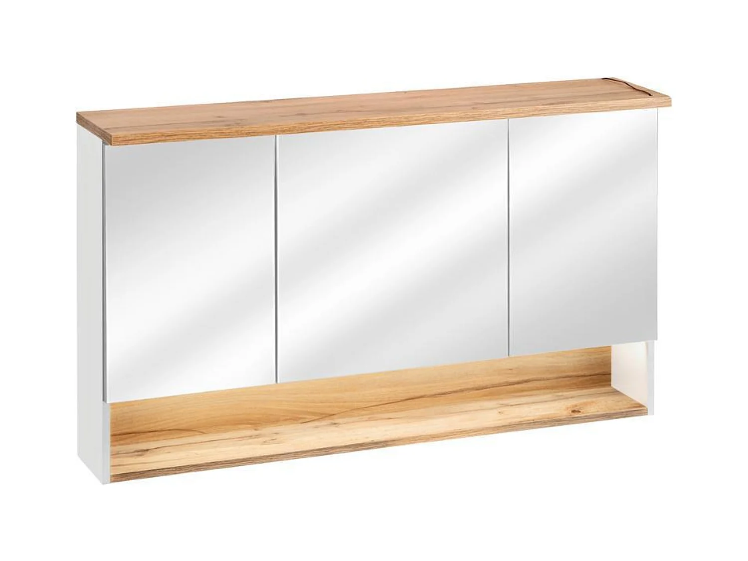 Armoires De Toilette BAHAMA MC120 3D 120x25x70 Blanc