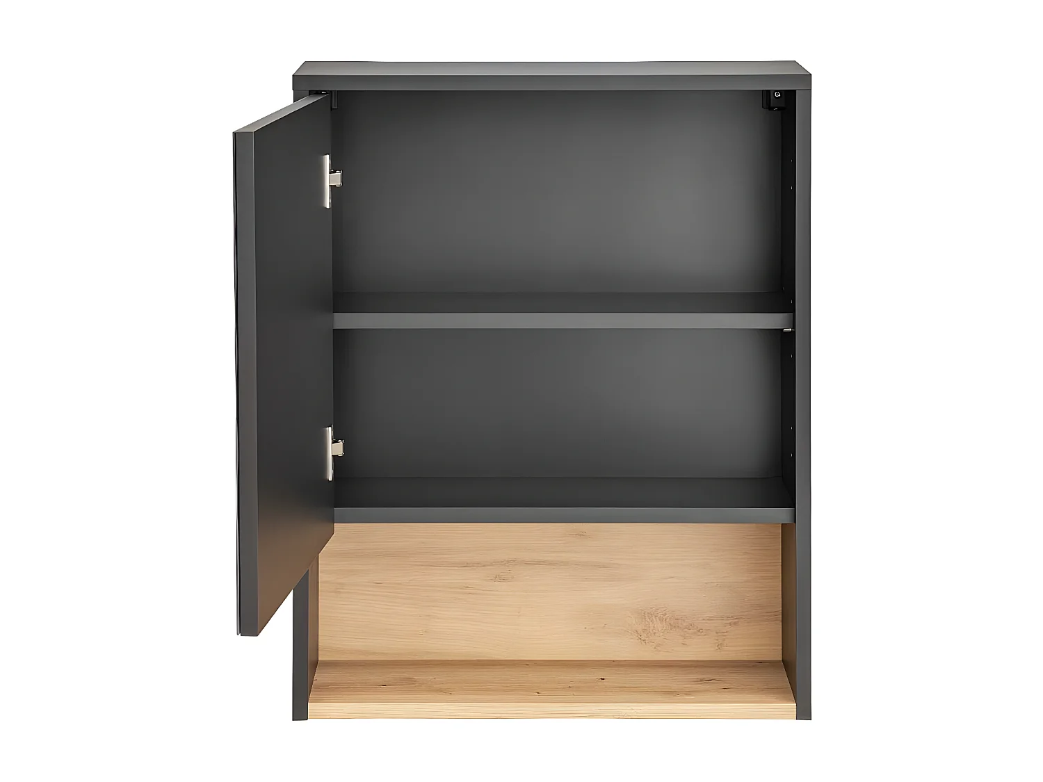 Armoires De Toilette BORNEO MC60 1D 60x25x75 Grisfoncé