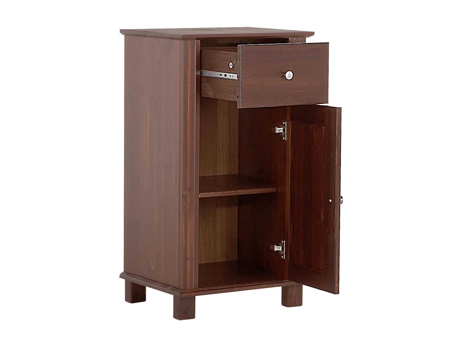 Armários Laterais RETRO SCAB46 1D 46x36x83 Castanho