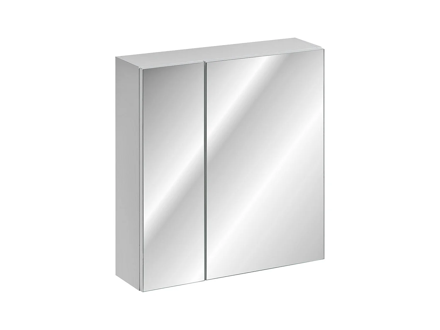 Armoires De Toilette LEONARDO MC60 2D 60x17x65 Blanc