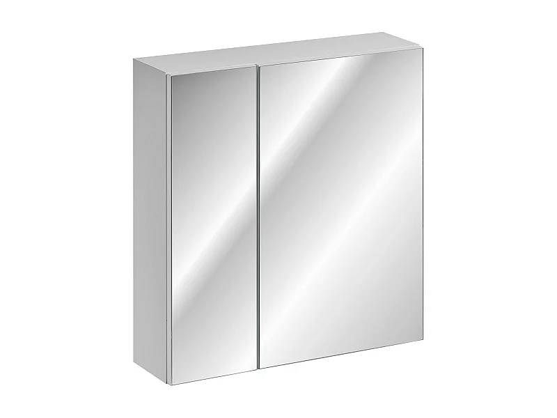 Spiegelschränke LEONARDO MC60 2D 60x17x65 Weiß
