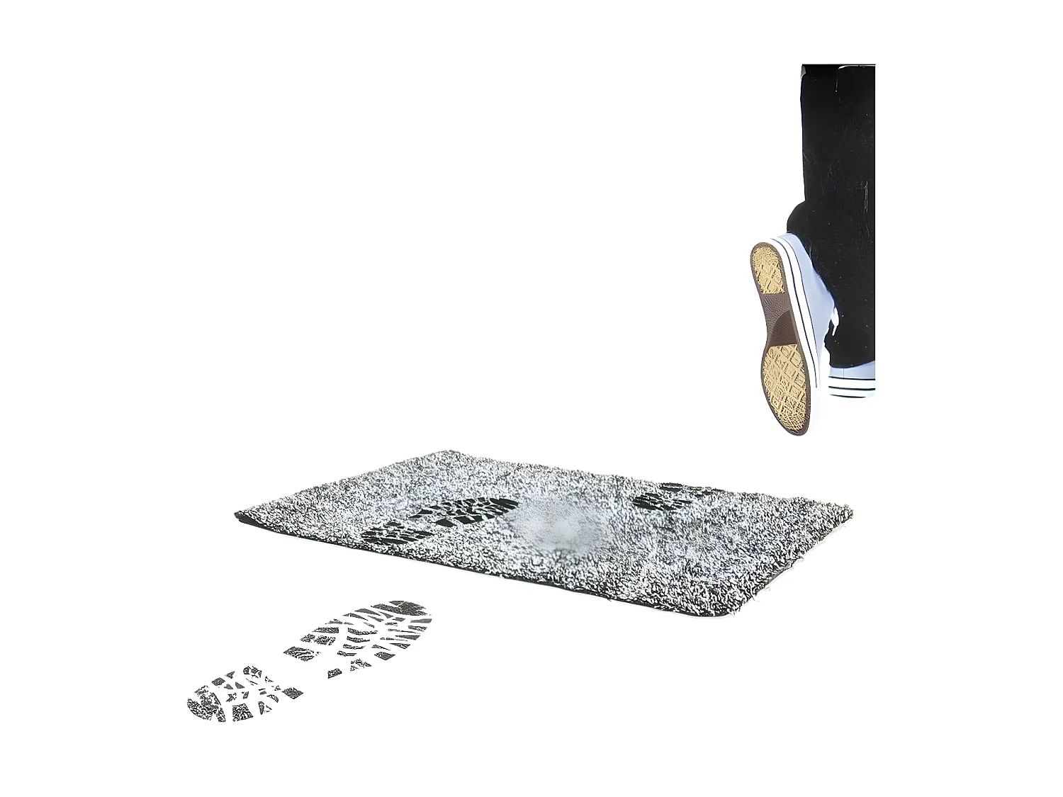 TAPIS ULTRA ABSORBANT ET ANTIDERAPANT 40X60CM M12