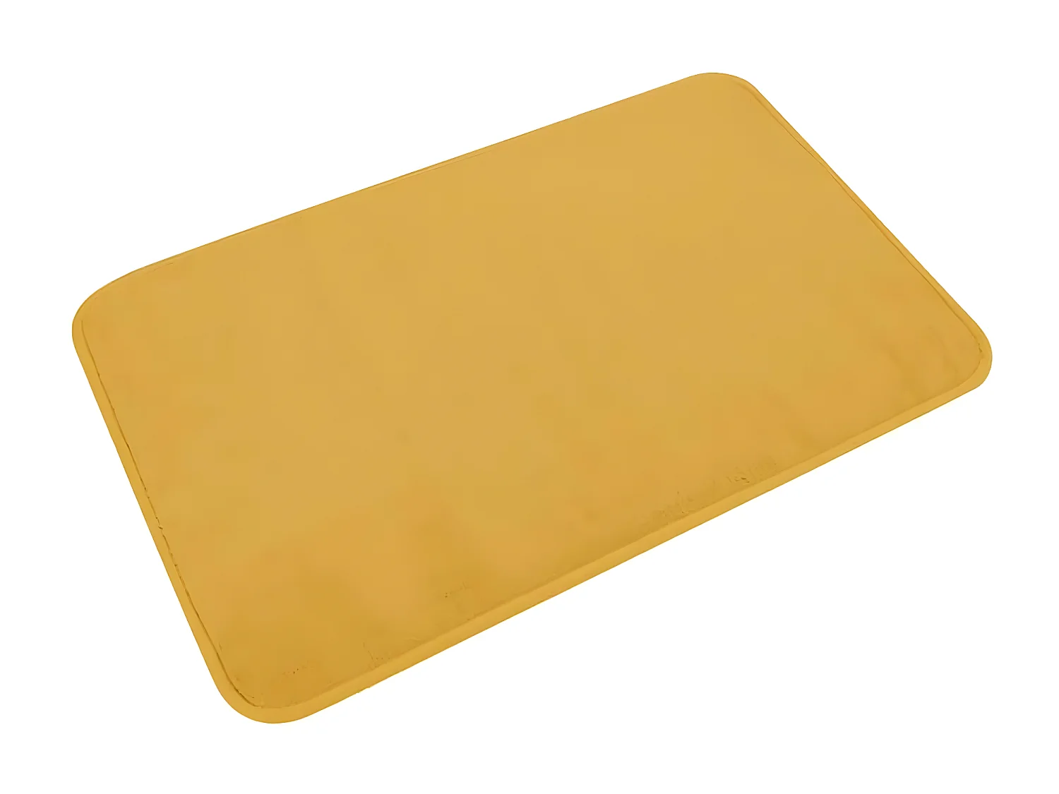 Tapis de Bain Microfibre "Vitamine" 45x75cm Ocre