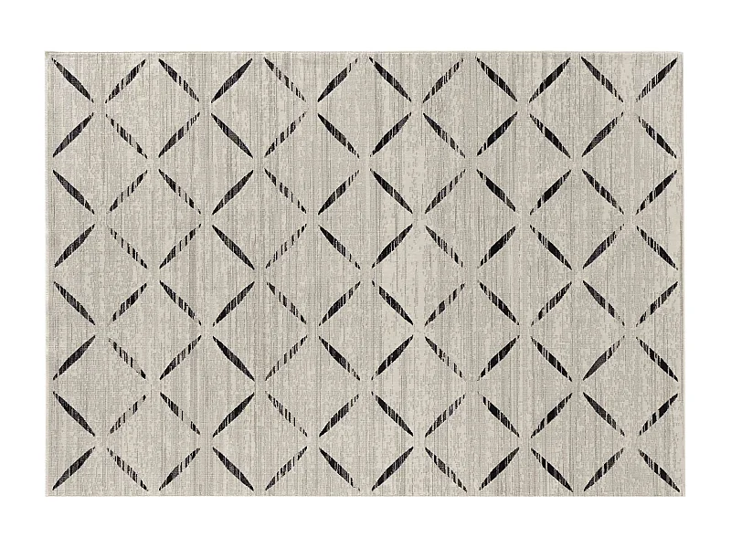 Tapis Déco Tissé "Modesto" 68x110cm Naturel