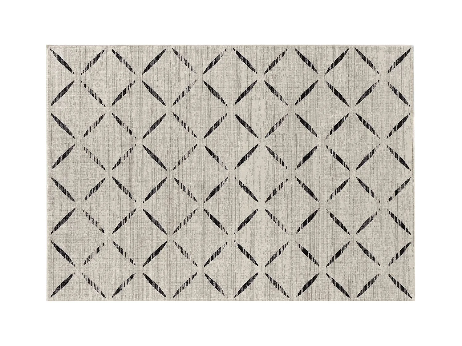 Tapis Déco Tissé "Modesto" 68x110cm Naturel