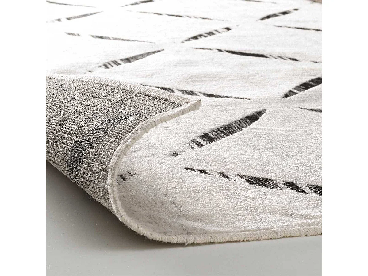 Tapis Déco Tissé "Modesto" 140x200cm Naturel