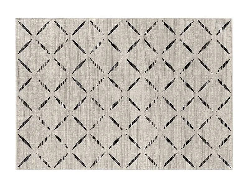 Tapis Déco Tissé "Modesto" 140x200cm Naturel